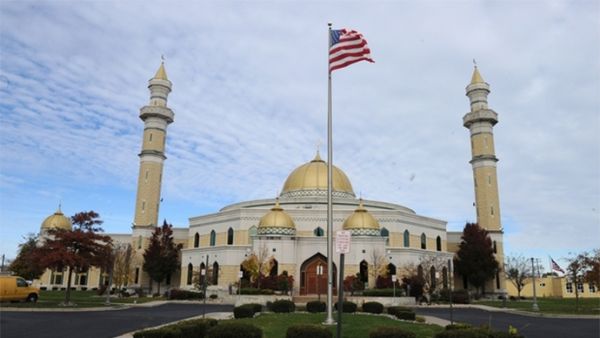 The largest mosque in the US, in Dearborn, Michigan (AFP)