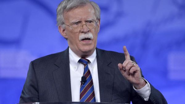 John Bolton is set to visit Russia during the coming week. (AFP/ File)