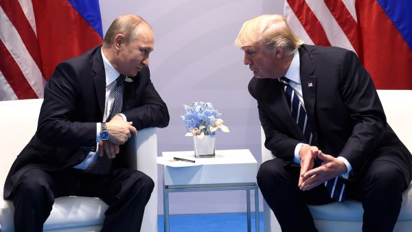 U.S. President Donald Trump and Russian President Vladimir Putin. (AFP/ File)