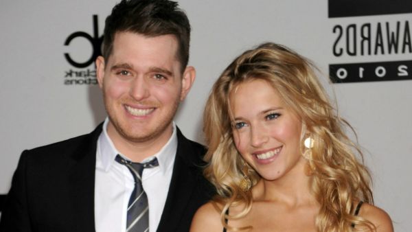 Michael Bublé and wife Luisana Lopilato. (AFP/ File)