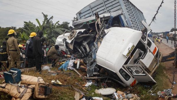 Nearly 60,000 pounds of beer spilled in the truck crash. (AFP/ File Photo)