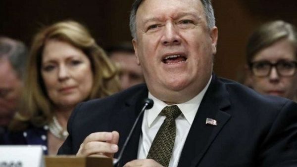 US Secretary of State Mike Pompeo accused Iran of using its Embassies to make terror acts in EU. (AFP/ File Photo)