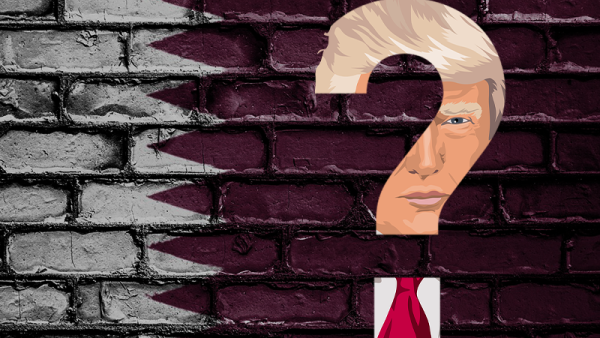 The future of the Gulf crisis seems uncertain after U.S. President Donald Trump praised Qatar for its counterterrorism efforts in an apparent contradiction of previous statements (Albawaba/Rami Khoury)