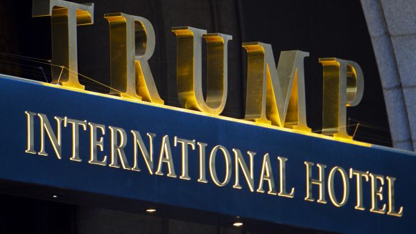Prior to taking office as president, Trump promised to donate all foreign profits from his hotels to the US treasury.  (AFP) 