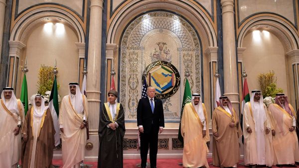 Trump will attend a Saudi-led summit with leaders of the six-nation Gulf Cooperation Council. (AFP) 