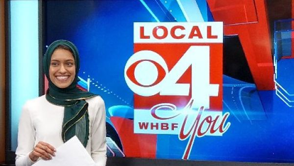 Tahera Rahman, First hijabi US TV reporter defies odds to go on air. (Twitter)
