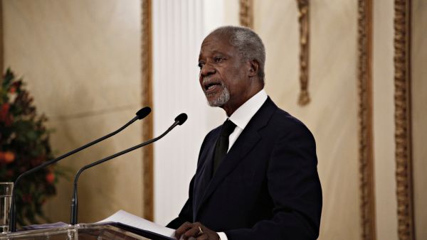 Former U.N. head, Nobel laureate Kofi Annan dies at 80. (Shutterstock/ File Photo)