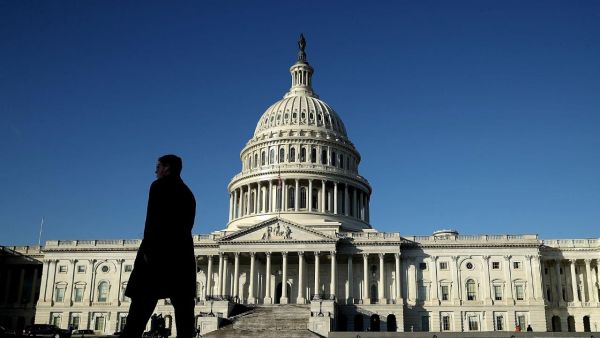 The US Congress building in Washington. (AFP)