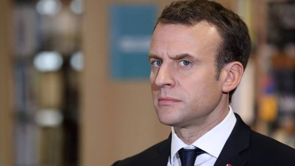 French President Emmanuel Macron says the United Sates must maintain a 'diplomatic presence' in Syria (AFP/File Photo)