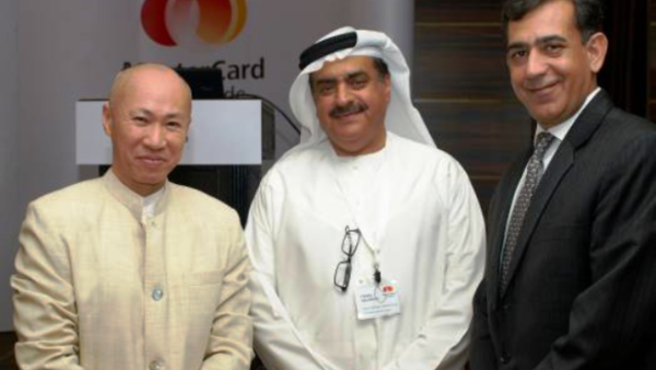 Dr. Yuwa Hedrick-Wong and Raghu Malhotra met with numerous customer banks including Mr. Faisal Galadari