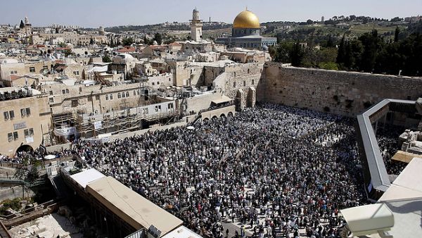 A view of the Dome of the Rock and the Western Wall in Jerusalem (AFP)