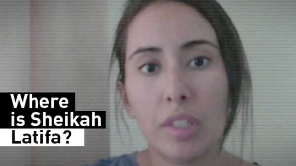 An Emirati Princess has gone missing in the middle of the Indian Ocean. (Screenshot)