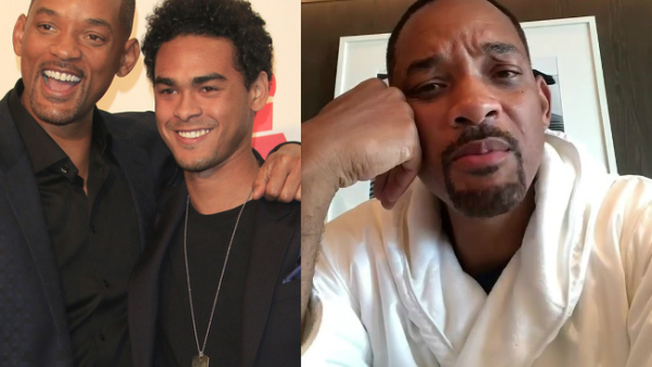 Will Smith revealed a sentimental statement Trey Smith made to him on the overseas trip. (Source: Kathy Hutchins - Shutterstock)