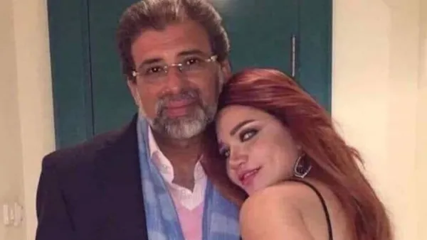 صورة متداولة فضحت الزواج السري بين ياسمين الخطيب والمخرج خالد يوسف