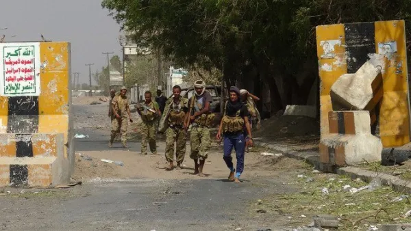 At least 61 combatants have been killed in clashes in Yemen's Hodeida, medics and a military source said. (File/AFP)