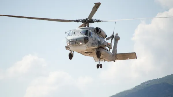 U.S. Central Command released a statement saying the helicopter crashed about 20 miles of the coast of Yemen during a training accident at about noon on Friday.  (Shutterstock)