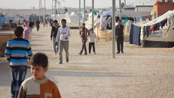 Syrian refugees are seen at Jordan's UN-run Zaatari camp. (AFP/File)