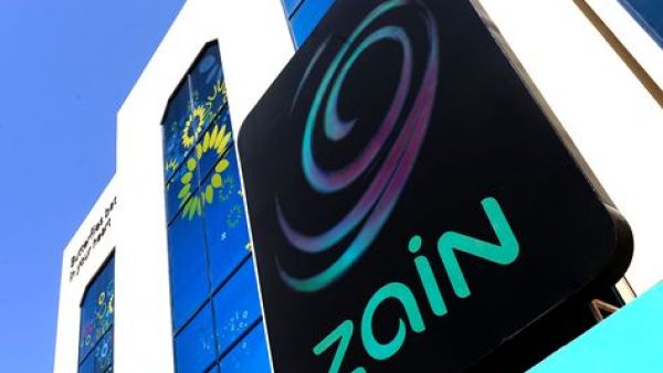 Zain telecom operates across the Middle East (File)