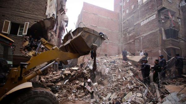 The lack of sufficient implementation by authorities has resulted in many buildings collapsing in recent years (AFP/File)