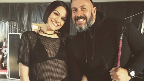 Jessie then described Dave as a gentle giant (Source: Jessiej / Instagram ) 