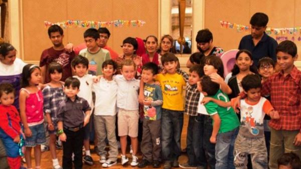 Children enjoying their time during the event