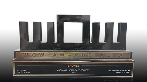 du wins the bronze award at the WWA and 2017 Asia Awards in India