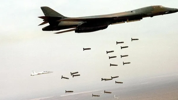 The airstrikes were targeting suspected ISIS militants.