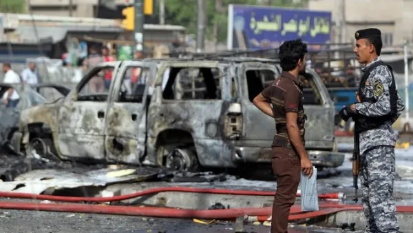 مقتل 12 مدنياً في انفجار قنبلة خلال فرارهم من بلدة في شمال العراق