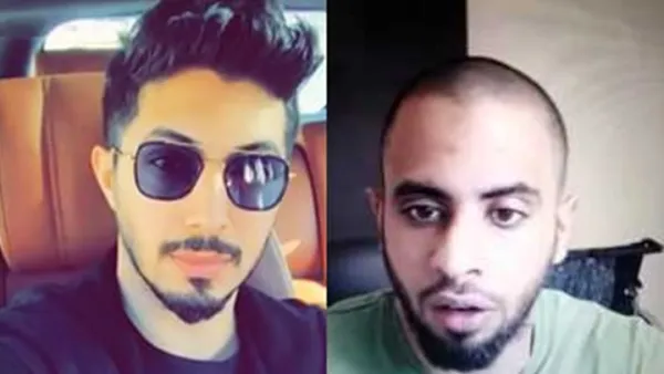 عبود باد (يمين) والمنسدح (يسار) أثارا الجدل حول الفيديوهات التي ينشرانها
