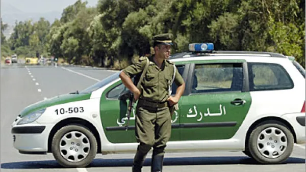 تمت مصادرة أسلحة من نوع كلاشنيكوف 