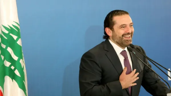 Prime Minister-designate Saad Hariri. (AFP)