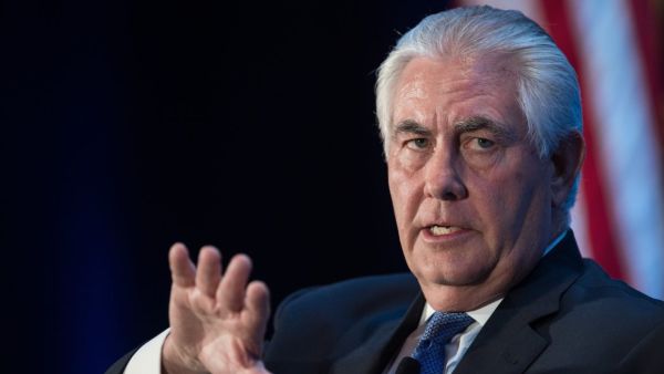 U.S. Secretary of State Rex Tillerson (AFP/File)