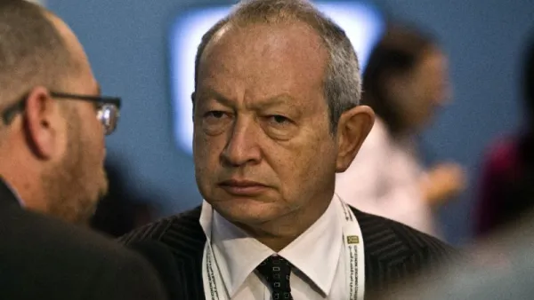  Naguib Sawiris became the face of Egyptian-North Korean relations. (AFP/File)