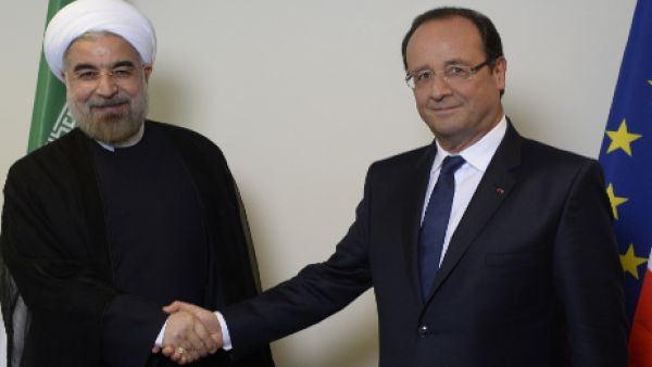 The French will not budge from their republican traditions to accommodate the Iranian Islamic dining customs. (AFP/File) 