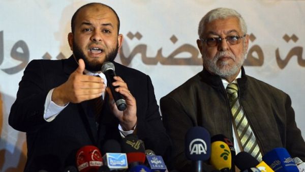 أحمد عارف في مؤتمر صحفي سابق - أ ف ب