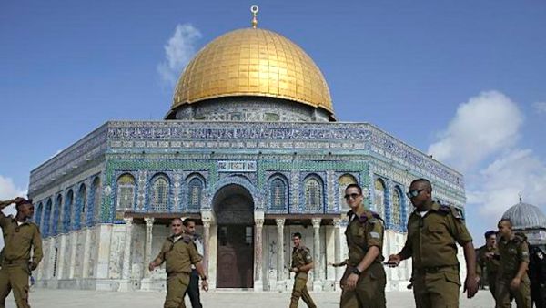 Israeli police said they lifted age restrictions on worshippers at al-Aqsa Mosque on Friday. (AFP/File)