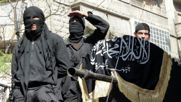 Members of militant group Al Nusra Front. (AFP/Karam Al Masry)