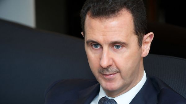 The Syrian president emerged again with praise for his allies and insults for the rest.