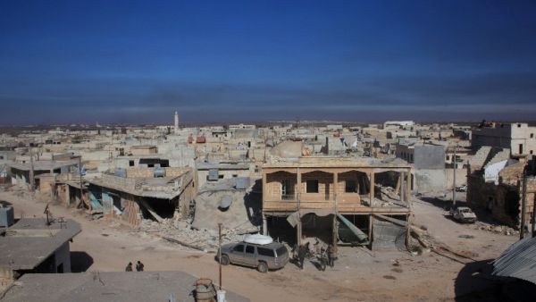 An aerial view of Aleppo. (AFP/File)