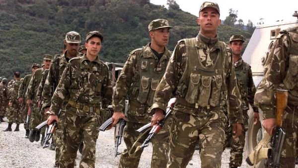 A file photo of Algerian army soldiers. (AFP/File)