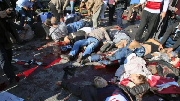 صور اولية التقطها نشطاء ونشرت على الانترنت