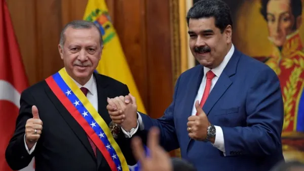 اردوغان للرئيس الفنزويلي: أخي مادورو.. انهض نحن بجانبك