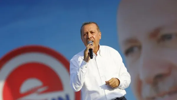  الرئيس التركي رجب طيب إردوغان