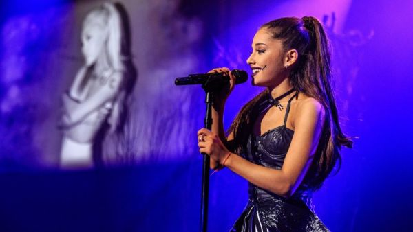 Singer Ariana Grande performs at iHeartRadio Theater in Burbank, California. (AFP/ File)