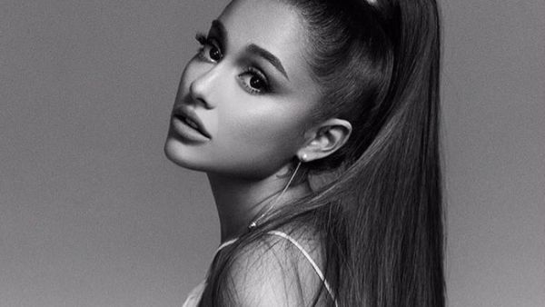 Ariana  who got engaged to Pete after a month of dating in June (Source: arianagrande / Instagram ) 