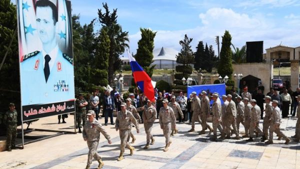 الشرطة العسكرية الروسية انتشرت في الغوطة الشرقية وحلب وحمص وتدمر 