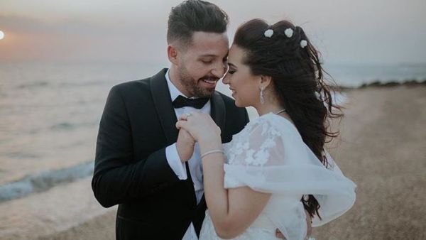 صورة من زفاف أسماء شريف منير ومحمود حجازي