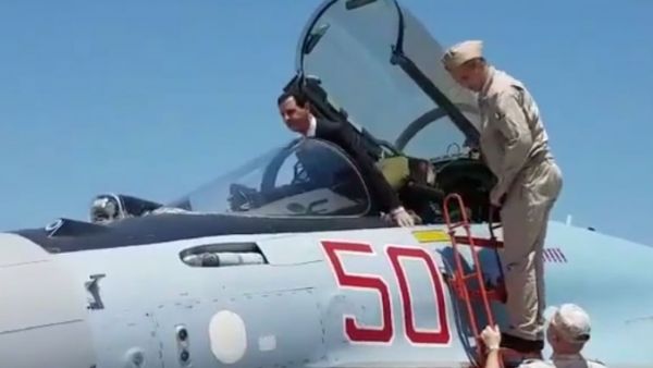  6 مقاتلات "SU-25" عادت من قاعدة حميميم