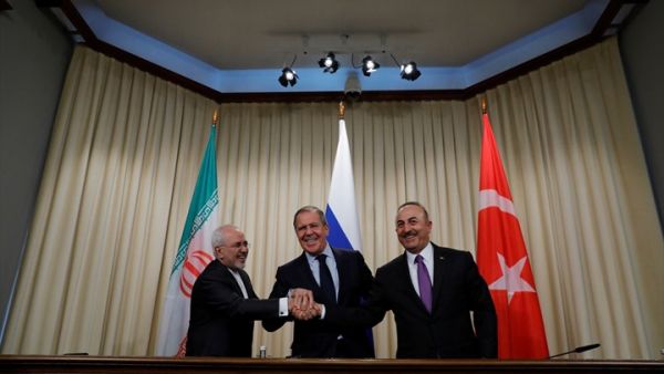 الوزراء الثلاثة أكدوا التقارب في مواقفهم حيال الأزمة السورية 