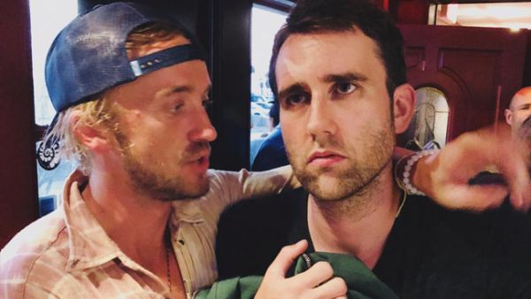 The pair also shared in April a photo of them hanging out with Emma Watson (Source: t22felton /Instagram)